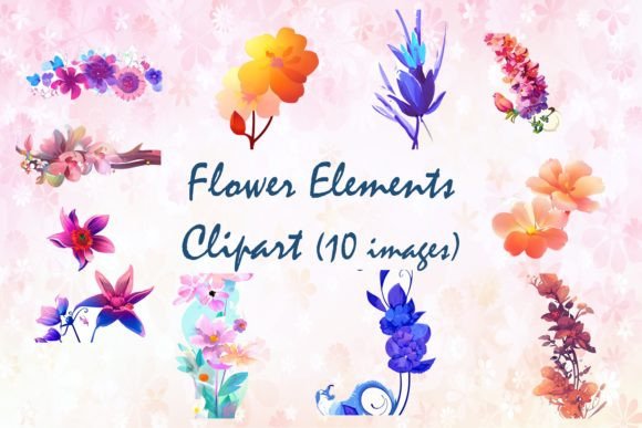 Download Flower Elements Clipart - Premium Resources